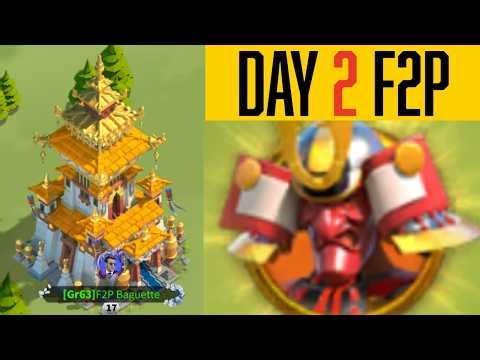 WR F2P Restart Day 2 Rise of Kingdoms