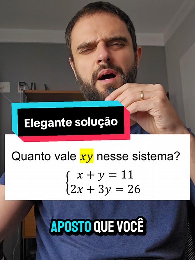 Sistema Linear Elegante: Resolvendo x e y