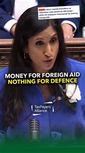 Money for Foreign Aid - Nothing for Defence