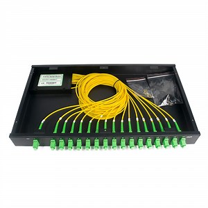 [Hot Item] 1u 1X16 Sc/APC PLC Splitter Module PLC Splitter Fiber Optic Patch Panel