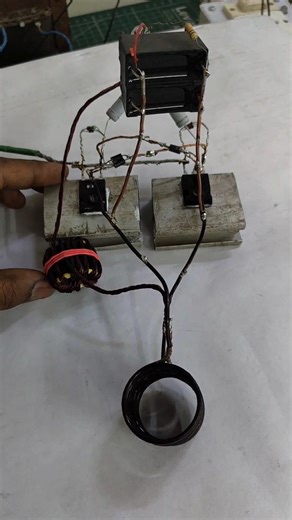 DIY High Power Induction Heater using IRFP260N! 🔥 #InductionHeater #DIY #Electronics