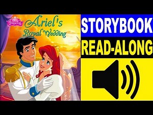 The Little Mermaid Read Along Story book, Read Aloud Story Books, Ariel's Royal Wedding