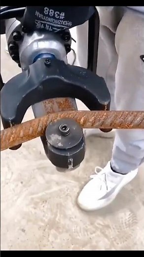 Bending Steel Rods with an Electric Tool ⚡