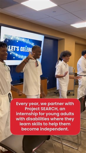 12 reactions | Every year, we partner with Project SEARCH, an...