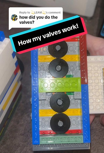 Building Two-Cylinder LEGO Engine Valves Explained
