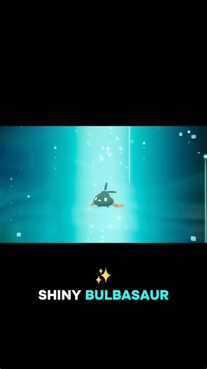 MY 3RD SHINY STARTER!😍 SHINY BULBASAUR!!! #pokemonlegendsza