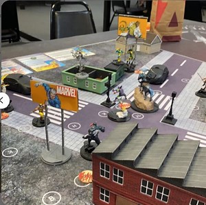 36" X 36" 3rd Ed. Marvel Crisis Protocol Gripmat With Stitched Edging Includes 'A' Objectives - Etsy UK