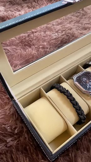 Wrist Watches Box Organizer Check out now #watchorganizer #watchbox #watchboxorganizer #fyp #fypシ