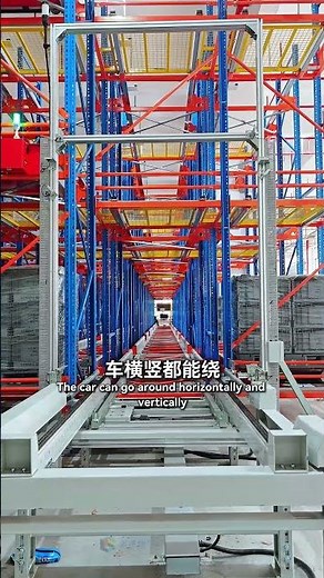 GUODE Rack 4‑Way Shuttle ASRS: No Matter How Many Columns, Shuttles Move in Any Direction, Elevators