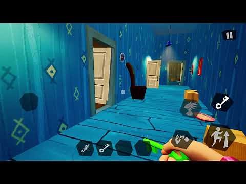 How to do the green key mini game in hello neighbor act 3