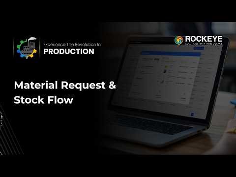 Material Request – Production to Warehouse