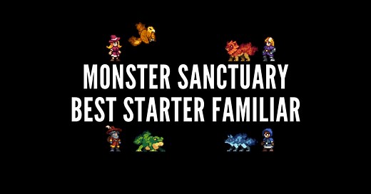 Monster Sanctuary: Best Starting Monster (Spectral Familiar) to Choose - Outsider Gaming