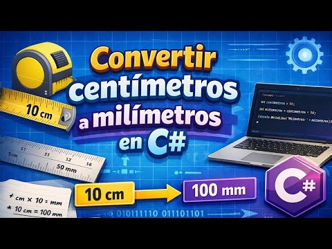 Convertir centímetros a milímetros en C#