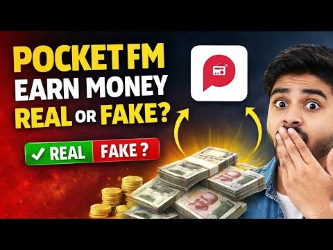 Pocket FM Earning App – Sach Ya Scam? Full Review#money #workfromhome #erningapp