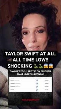 TAYLOR SWIFT IS TANKING! ALL TIME LOW AS SHE RELEASES NEW YORK TIMES INTERVIEW ‼️‼️‼️