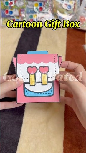 Cartoon Gift Box Loot Bags Souvenir Giveaway Ideas For Kids Toys. #lootbags #giftbox #souvenir #gift