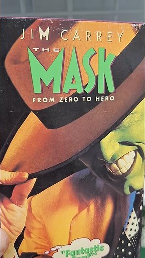 Vintage The Mask VHS Tape Movie collectible item #goldhunter137