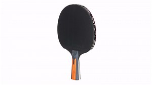 JOOLA Carbon Control Performance Ping Pong Paddles - Ergonomic Grip Handle & Vibration Control - ITTF Approved - Professional Ping Pong Paddle for Advanced Playability - Table Tennis Racket - Red