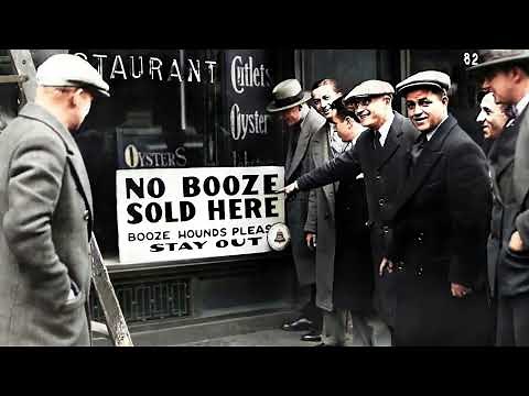 A Failed Experiment - The Prohibition Era in America [Colorized]