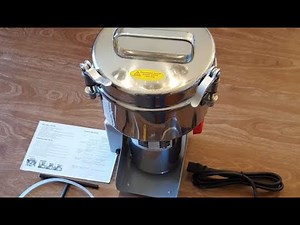 2000g Electric Grain Mill Grinder,Spice Herb Coffee Pulverizer Review, Whoa!!! Want GF baking your