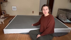 Twin Box Spring 7 Inch, 3500 lbs Capacity, Metal Bed Base King Size, Low Profile Mattress Foundation with Fabric Cover, Easy Assembly, Heavy Duty