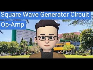 Square Wave Generator Circuit with Op Amp (Proteus)