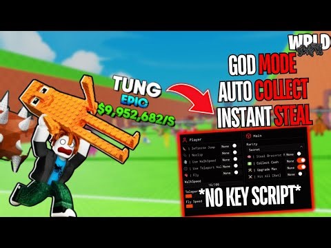 🪵 Escape Logs for Brainrots Script *NO KEY* | GOD MODE, AUTO COLLECT BRAINROTS, INSTANT STEAL & MORE