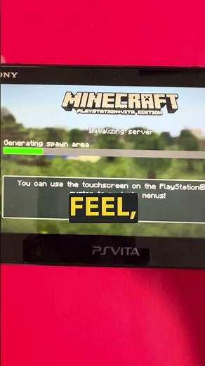 ⛏️ Minecraft on PS Vita – Relive the Classic Experience Anywhere 🎮⁣