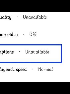 Fix YouTube Captions Unavailable Problem Solve | Captions Unavailable YouTube | Captions Unavailable