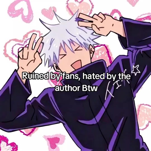 NOT ALL FANS(DON'T ATTACK ME) anyway i saw this in the comsec. Her tt is @bartyxcrouchjunior #Gojo #gojousatoru #fyp #foryou #viral