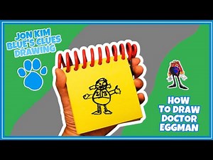 Jon Kim Blue's Clues Drawing - How To Draw Doctor Eggman