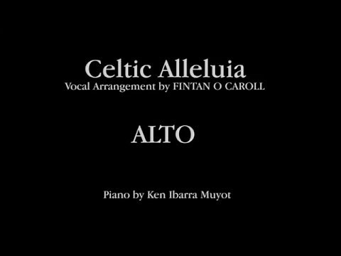 Celtic Alleluia (ALTO) | Piano by Ken Ibarra Muyot | SJCP Grand Choir