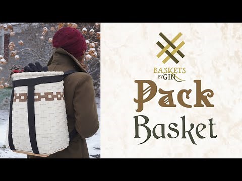 Learn To Weave - Pack Basket