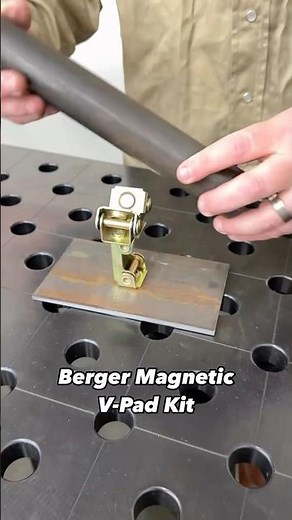Berger Magnetic V-Pad Kit | Harbor Freight