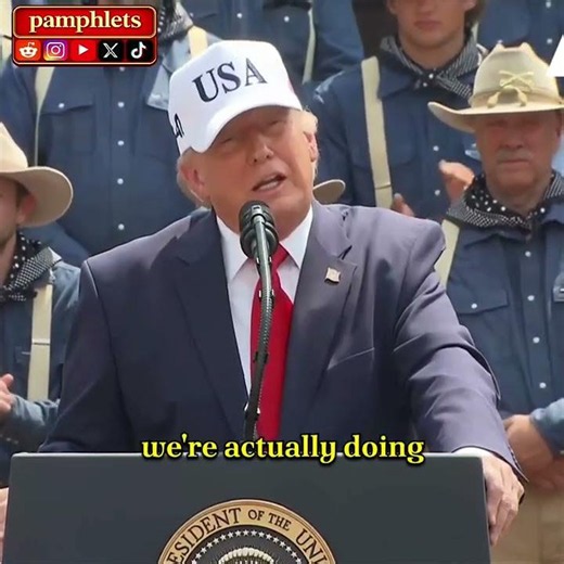 🚨🇺🇸 TRUMP — “We’re Doing Well With Iran.”
