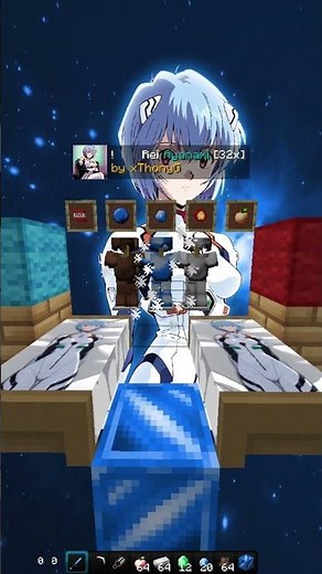 top 3 evangelion minecraft texture pack (Rei Ayanami, Asuka y Misato)