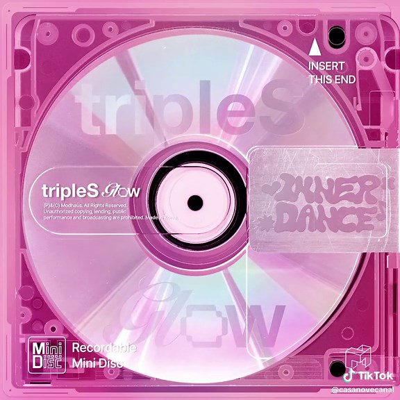 Inner Dance foi lançado em 21 de junho de 2024, pelo grupo tripleS. Capa postada originalmente na plataforma Apple Music. #triples #innerdance #kpop #applemusic #capaanimada #portadaanimada #animatedcoverart