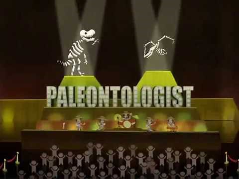 I Am a Paleontologist - They Might Be Giants w/Danny Weinkauf (official TMBG video)