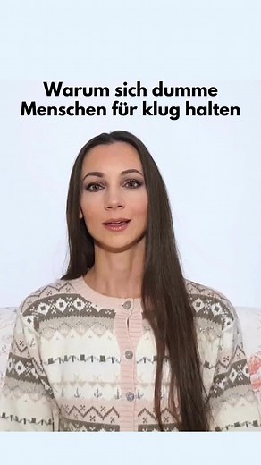 Warum dumme Menschen sich für klug halten #selbsterkenntnis #dunningkruger #persönlichkeitsentwicklung #bewusstheit #bewusstleben #glücklich #glück