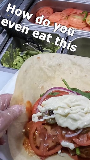 Delicious Subway Meatball Wrap POV Experience