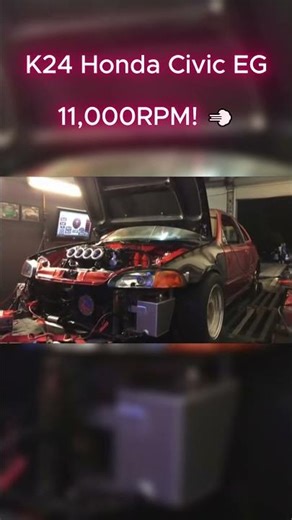 This K24 Civic EG is INSANE at 11000RPM 🚀