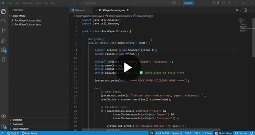 #java #softwareengineering #developerjourney #internship #fullstackdeveloper #internpe | Kalyanee Choudhari