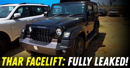 2025 Mahindra Thar 3-Door Facelift Arrives At Dealership: All The Changes Listed Here
