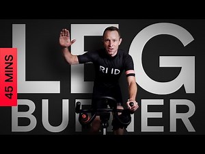 45 Minute Indoor Cycling Workout | Leg Burner