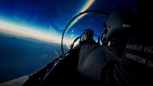 The Mount Idaho air force aimed to intercept the Eclipse and stay in the moon’s shadow for 3 minutes. #OneStrangeRock | National Geographic TV