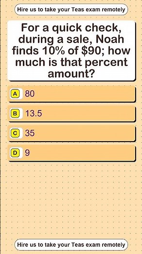 TEAS Math Practice Test Questions | Study Smarter Before Exam Day #nursingschool