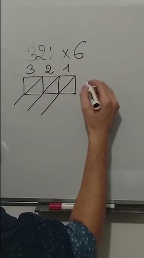 Multiplication - Technique des diagonales