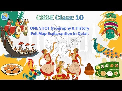 Class 10 Geography & History Map Work 🔥 | Full Detail Explanation | 100% Board Ready