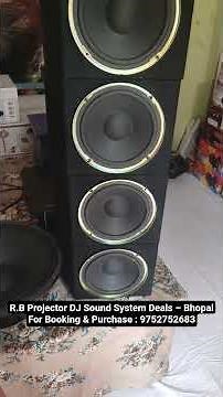 5.1 Surround Sound System | Custom 8 Inch AIWA Speakers | Powerful Home Theater Setup 🎧👨‍🎤🎶