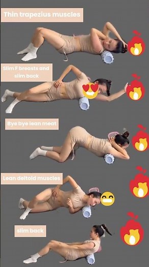 Foam Roller Exercises to Slim Back Fat & Improve Posture Fast